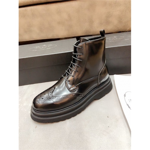 Replica Prada Boots For Men #814570 $135.00 USD for Wholesale