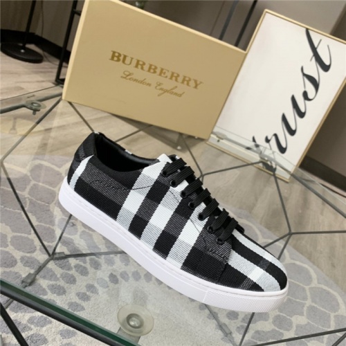 Replica Burberry Casual Shoes For Men #814582 $72.00 USD for Wholesale