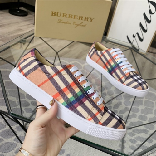 Replica Burberry Casual Shoes For Men #814583 $72.00 USD for Wholesale