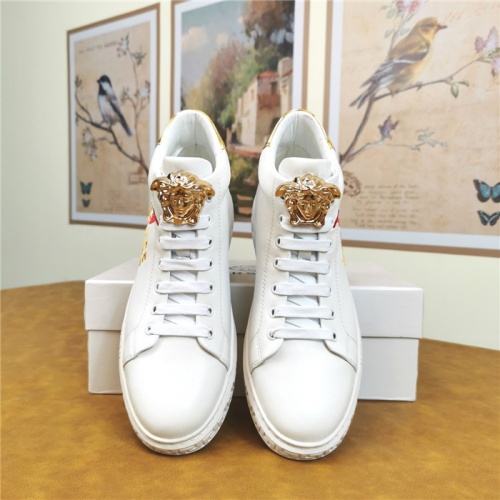 Replica Versace Casual Shoes For Men #814608 $80.00 USD for Wholesale