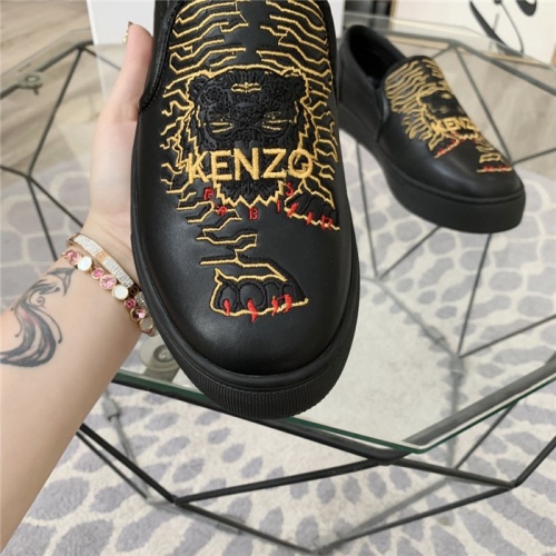 Replica Kenzo Casual Shoes For Men #814624 $72.00 USD for Wholesale