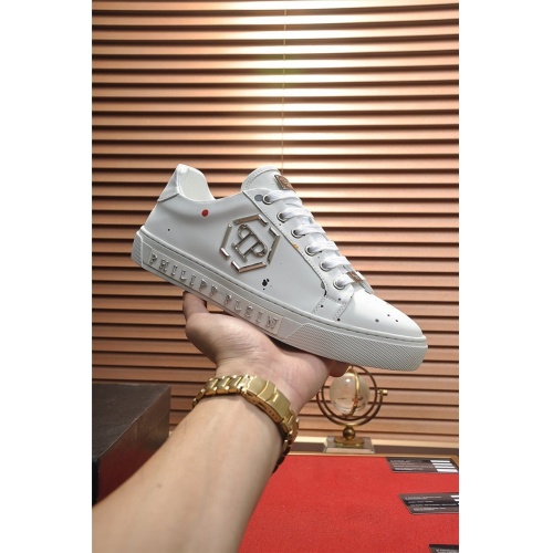 Replica Philipp Plein PP Casual Shoes For Men #814628 $80.00 USD for Wholesale