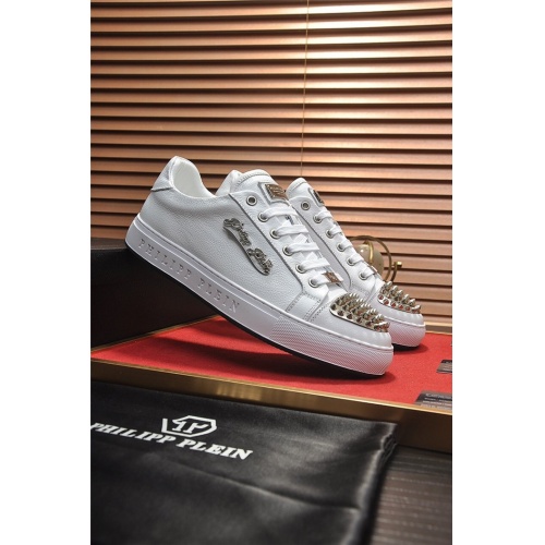 Replica Philipp Plein PP Casual Shoes For Men #814630 $80.00 USD for Wholesale