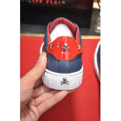 Replica Philipp Plein PP Casual Shoes For Men #814635 $80.00 USD for Wholesale