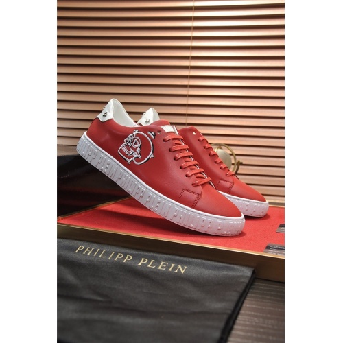 Replica Philipp Plein PP Casual Shoes For Men #814639 $80.00 USD for Wholesale