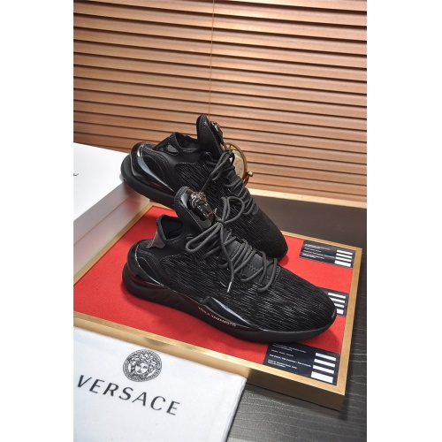 Versace Casual Shoes For Men #814642 $82.00 USD, Wholesale Replica Versace Casual Shoes