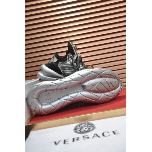 Replica Versace Casual Shoes For Men #814643 $82.00 USD for Wholesale