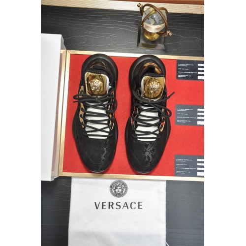 Replica Versace Casual Shoes For Men #814644 $82.00 USD for Wholesale
