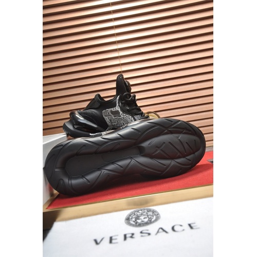 Replica Versace Casual Shoes For Men #814645 $85.00 USD for Wholesale