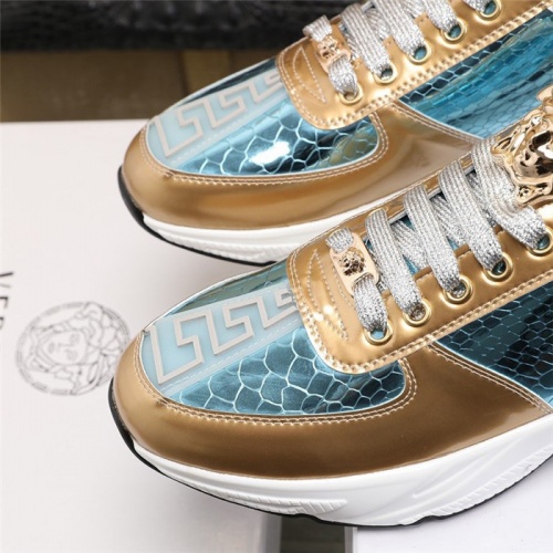 Replica Versace Casual Shoes For Men #814661 $82.00 USD for Wholesale