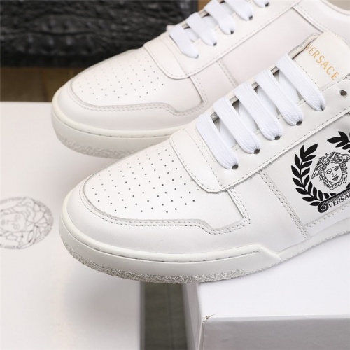 Replica Versace Casual Shoes For Men #814668 $82.00 USD for Wholesale