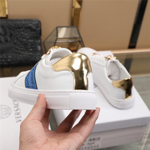 Replica Versace Casual Shoes For Men #814692 $80.00 USD for Wholesale