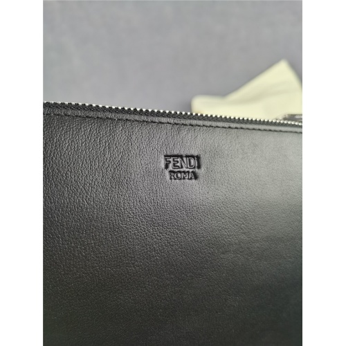 Replica Fendi AAA Man Wallets #814743 $134.00 USD for Wholesale