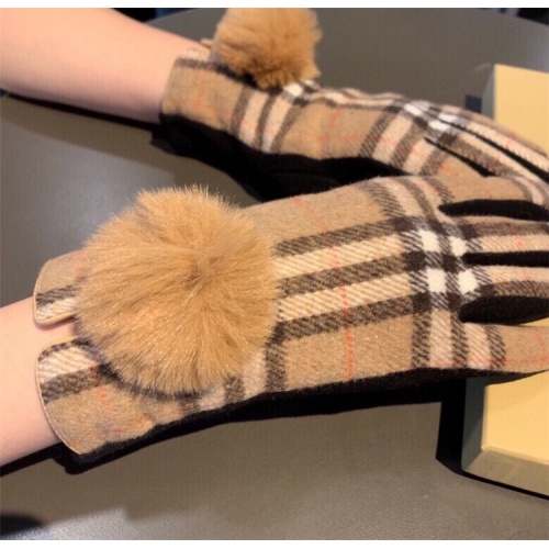 Replica Burberry Gloves For Women #814824 $42.00 USD for Wholesale