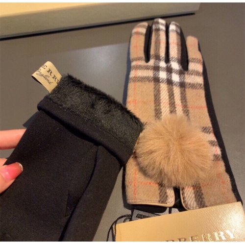 Replica Burberry Gloves For Women #814824 $42.00 USD for Wholesale