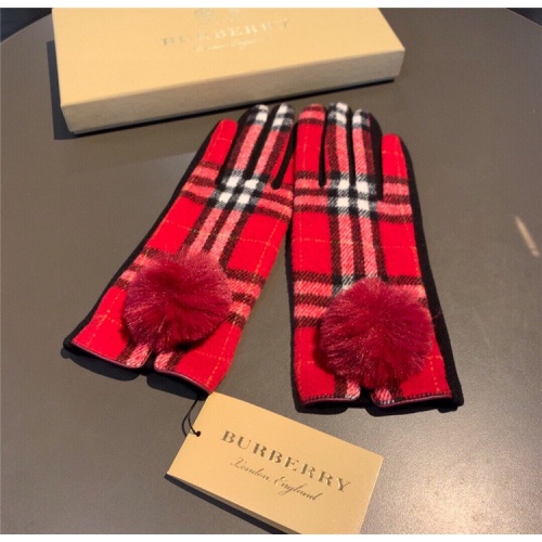 Burberry Gloves For Women #814826 $42.00 USD, Wholesale Replica Burberry Gloves