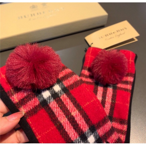 Replica Burberry Gloves For Women #814826 $42.00 USD for Wholesale