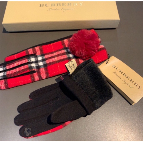 Replica Burberry Gloves For Women #814826 $42.00 USD for Wholesale