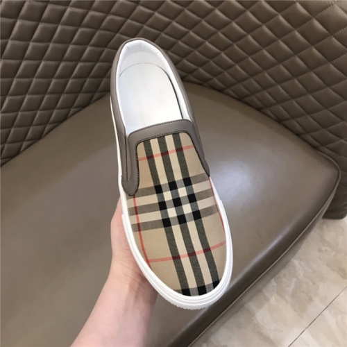Replica Burberry Casual Shoes For Men #814893 $64.00 USD for Wholesale