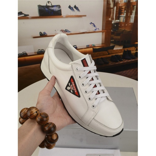 Replica Prada Casual Shoes For Men #814915 $76.00 USD for Wholesale