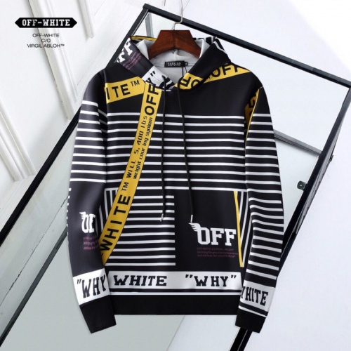 Off-White Hoodies Long Sleeved For Men #814973 $38.00 USD, Wholesale Replica Off-White Hoodies
