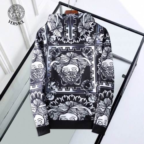 Replica Versace Hoodies Long Sleeved For Men #814986 $38.00 USD for Wholesale
