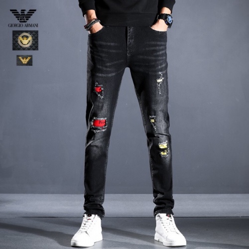 Armani Jeans For Men #814991 $45.00 USD, Wholesale Replica Armani Jeans