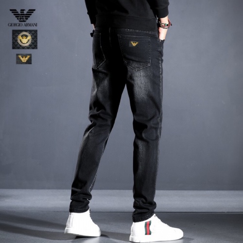 Replica Armani Jeans For Men #814991 $45.00 USD for Wholesale
