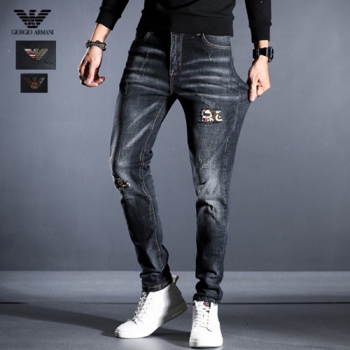 Replica Armani Jeans For Men #814996 $45.00 USD for Wholesale