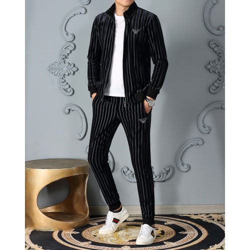 Armani Tracksuits Long Sleeved For Men #815009 $102.00 USD, Wholesale Replica Armani Tracksuits