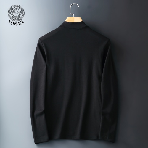 Replica Versace T-Shirts Long Sleeved For Men #815040 $41.00 USD for Wholesale