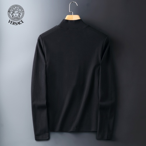 Replica Versace T-Shirts Long Sleeved For Men #815043 $41.00 USD for Wholesale