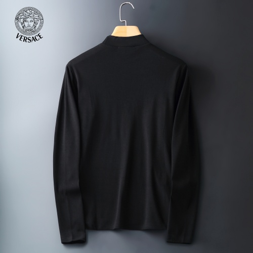 Replica Versace T-Shirts Long Sleeved For Men #815044 $41.00 USD for Wholesale