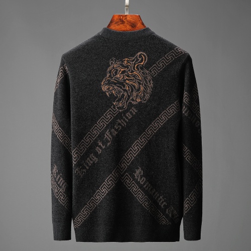 Replica Versace Sweaters Long Sleeved For Men #815051 $52.00 USD for Wholesale