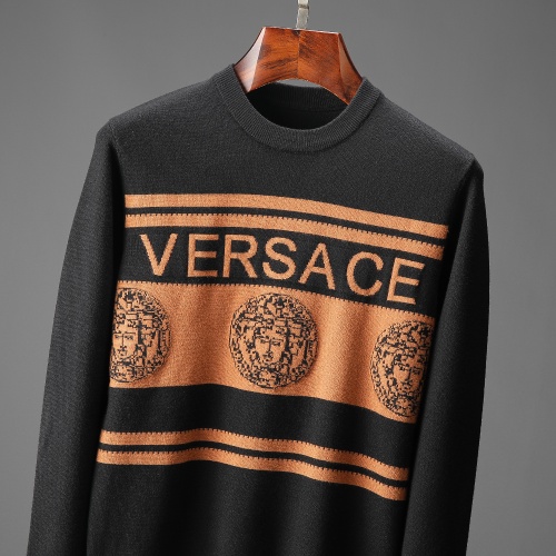 Replica Versace Sweaters Long Sleeved For Men #815052 $52.00 USD for Wholesale