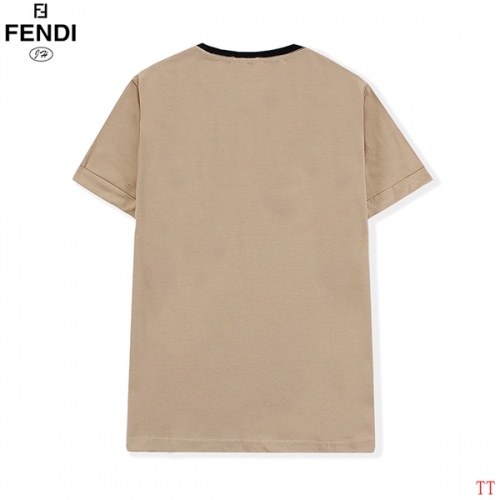 Replica Fendi T-Shirts Short Sleeved For Men #815095 $32.00 USD for Wholesale