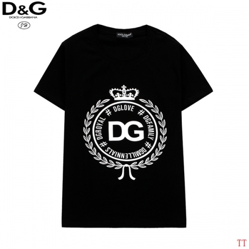 Dolce &amp; Gabbana D&amp;G T-Shirts Short Sleeved For Men #815163 $27.00 USD, Wholesale Replica Dolce &amp; Gabbana D&amp;G T-Shirts
