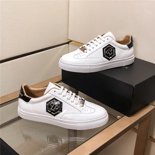 Replica Philipp Plein PP Casual Shoes For Men #815299 $76.00 USD for Wholesale