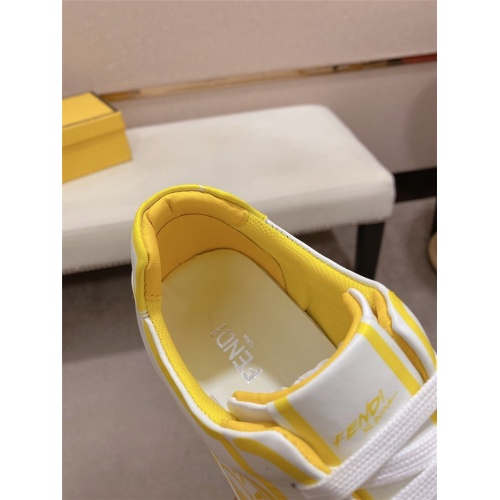 Replica Fendi Casual Shoes For Men #815302 $76.00 USD for Wholesale