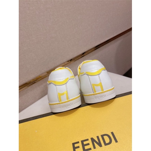 Replica Fendi Casual Shoes For Men #815302 $76.00 USD for Wholesale