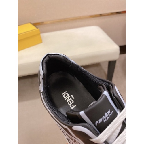 Replica Fendi Casual Shoes For Men #815303 $76.00 USD for Wholesale