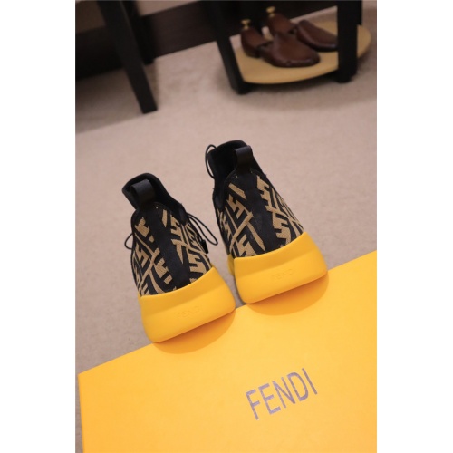 Replica Fendi Casual Shoes For Men #815306 $80.00 USD for Wholesale