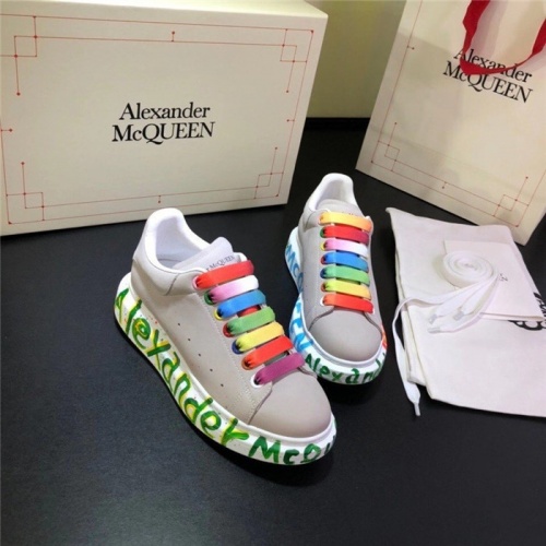 Replica Alexander McQueen Casual Shoes For Men #815314 $92.00 USD for Wholesale