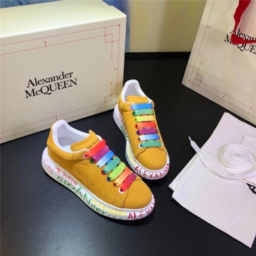 Replica Alexander McQueen Casual Shoes For Women #815320 $92.00 USD for Wholesale