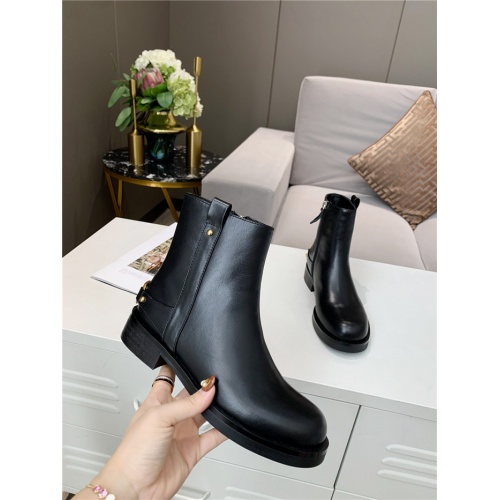 Replica Valentino Boots For Women #815444 $100.00 USD for Wholesale