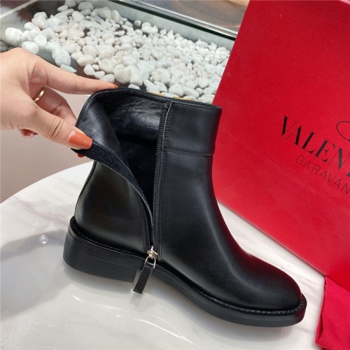 Replica Valentino Boots For Women #815445 $100.00 USD for Wholesale