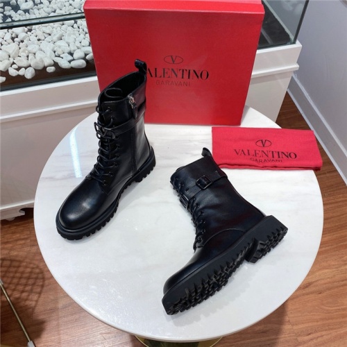 Replica Valentino Boots For Women #815446 $105.00 USD for Wholesale