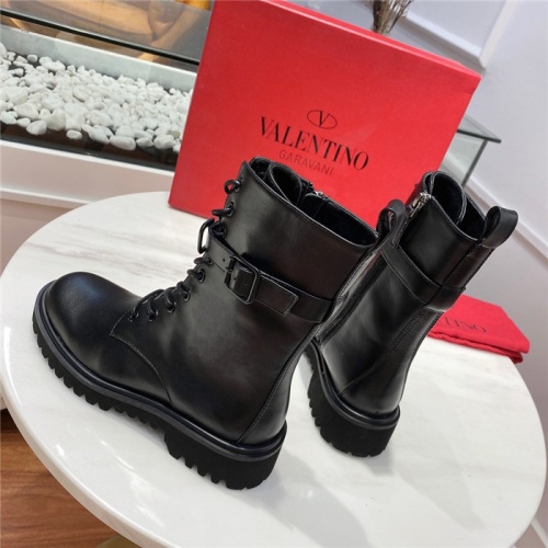 Replica Valentino Boots For Women #815446 $105.00 USD for Wholesale