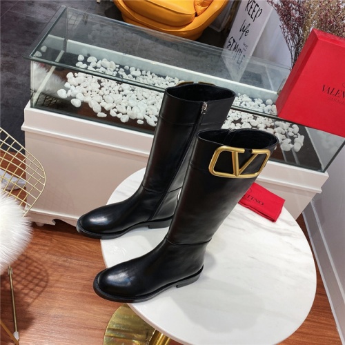 Replica Valentino Boots For Women #815469 $133.00 USD for Wholesale