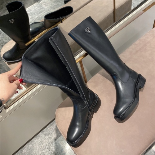 Replica Prada Boots For Women #815497 $130.00 USD for Wholesale